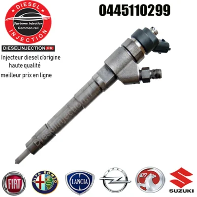 Injecteur bosch 0445110299 - 09864352300445110299