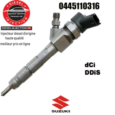 Injecteur bosch 0445110316 - 15710-86J200445110316