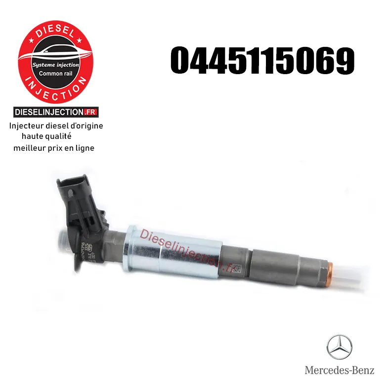 Injecteur bosch piezo 0445115069 - 0445115068 - 0445115033 - 09864353560445115069 - A6460701487-0 445 115 068