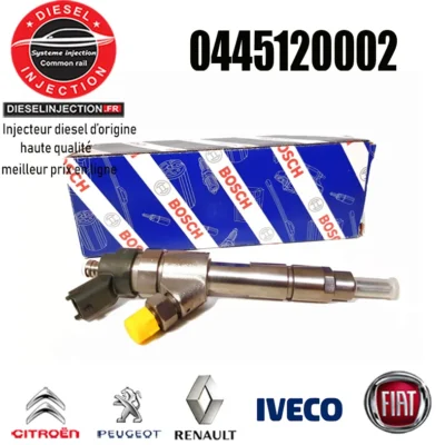Injecteur bosch 0445120002 - 09864355010445120002 ,0986435501