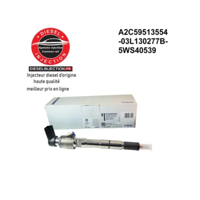 Injecteur SIEMENS VDO A2C59513554 Neuf03L130277B-5WS40539 A2C9626040080