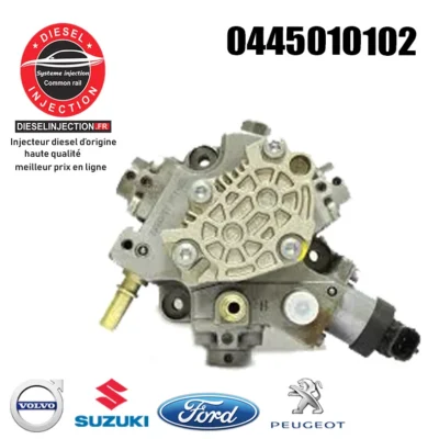 Pompe à haute pression bosch 0445010102 - 04450102960445010102 0986437028 0445010290 0445010102 0445010296