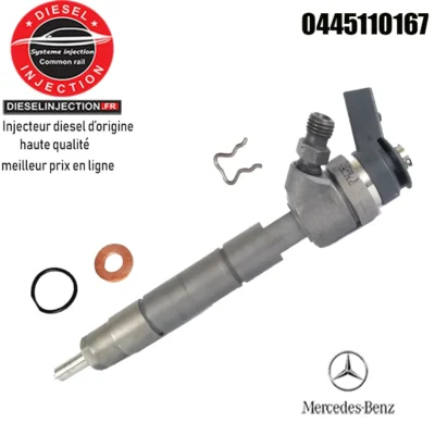 Injecteur BOSCH 04451101670445110166 -0445110167- 0986435117- A6400700687