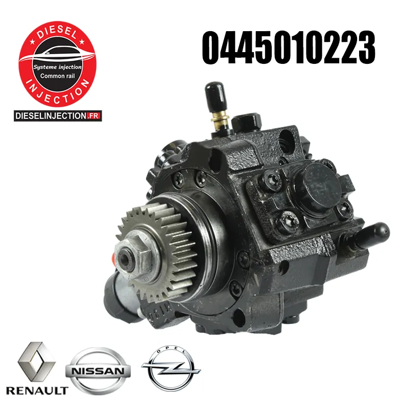Pompe à haute pression bosch 0445010223 - 09864370440445010223- 1670000Q1E - 8200934657