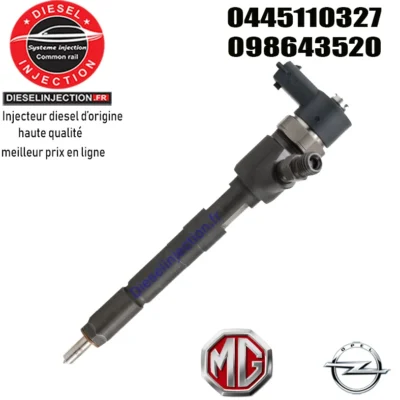 Injecteur bosch 0445110327 - 09864352010445110327 0986435201