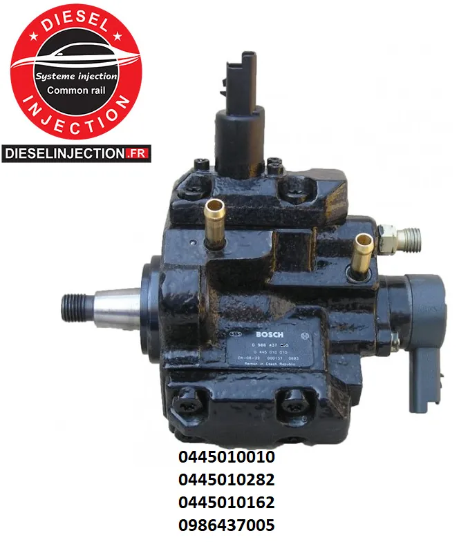 Pompe à haute pression 0445010010 - 04450101620445010010, 0445010282, 0445010162, 0986437005