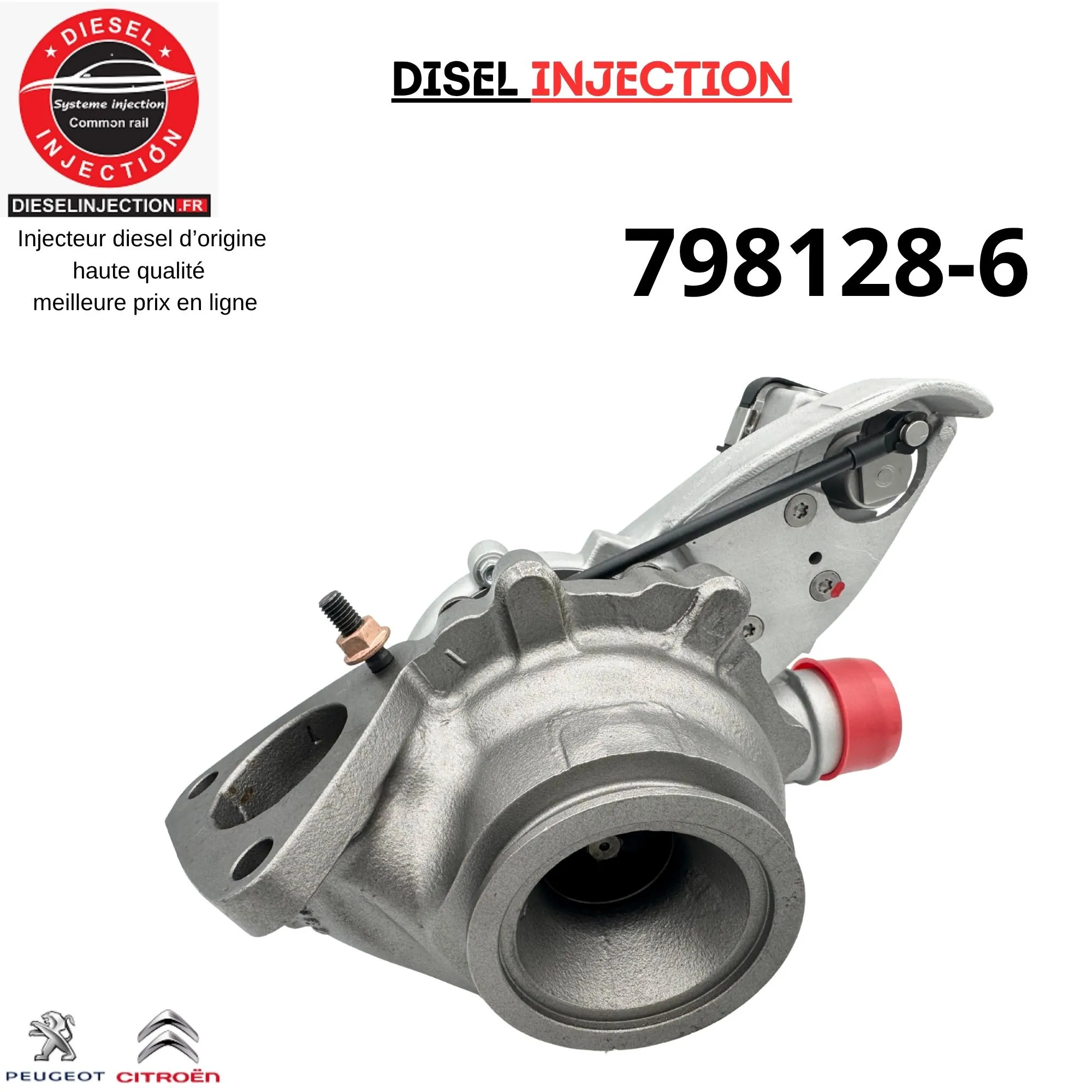 Turbo charger 798128-6 Citroen Jumper 2.2 HDI 110 130 150 cv7981286 798128-5006S 9676934380