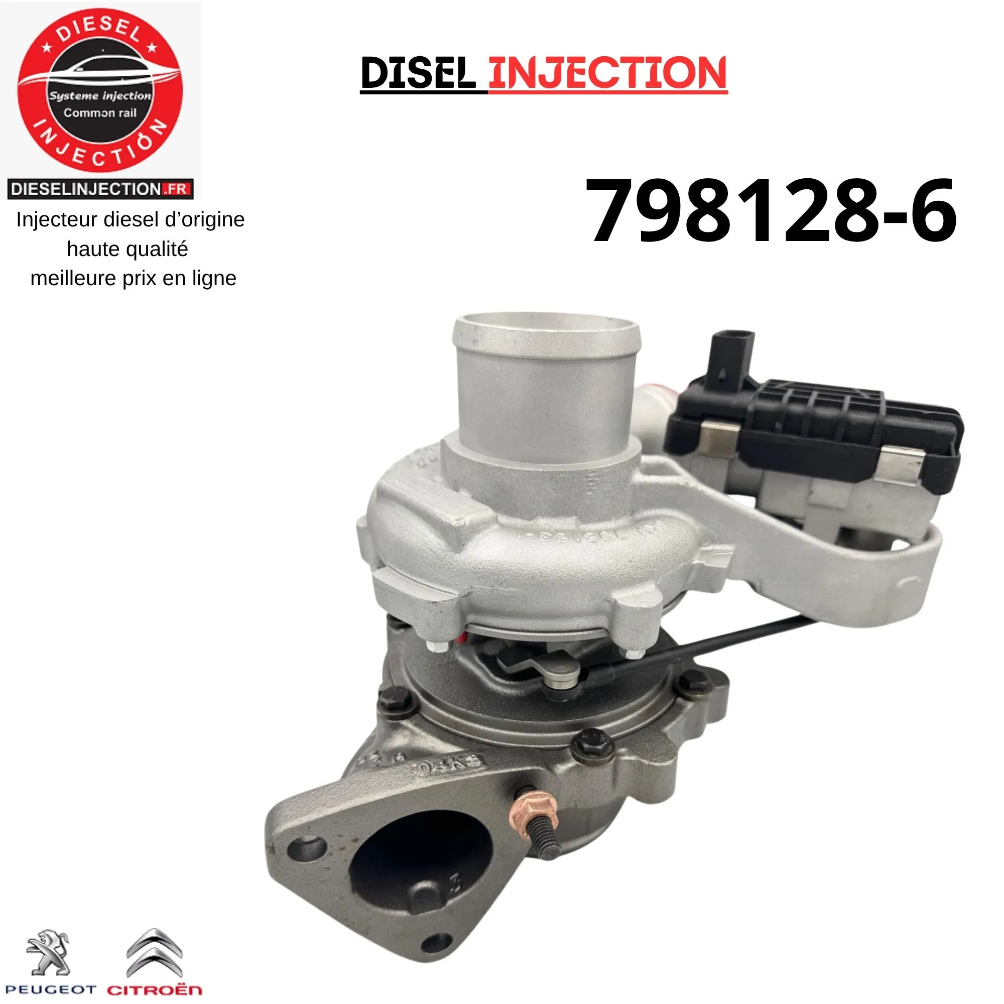 Turbo charger 798128-6 Citroen Jumper 2.2 HDI 110 130 150 cv7981286 798128-5006S 9676934380