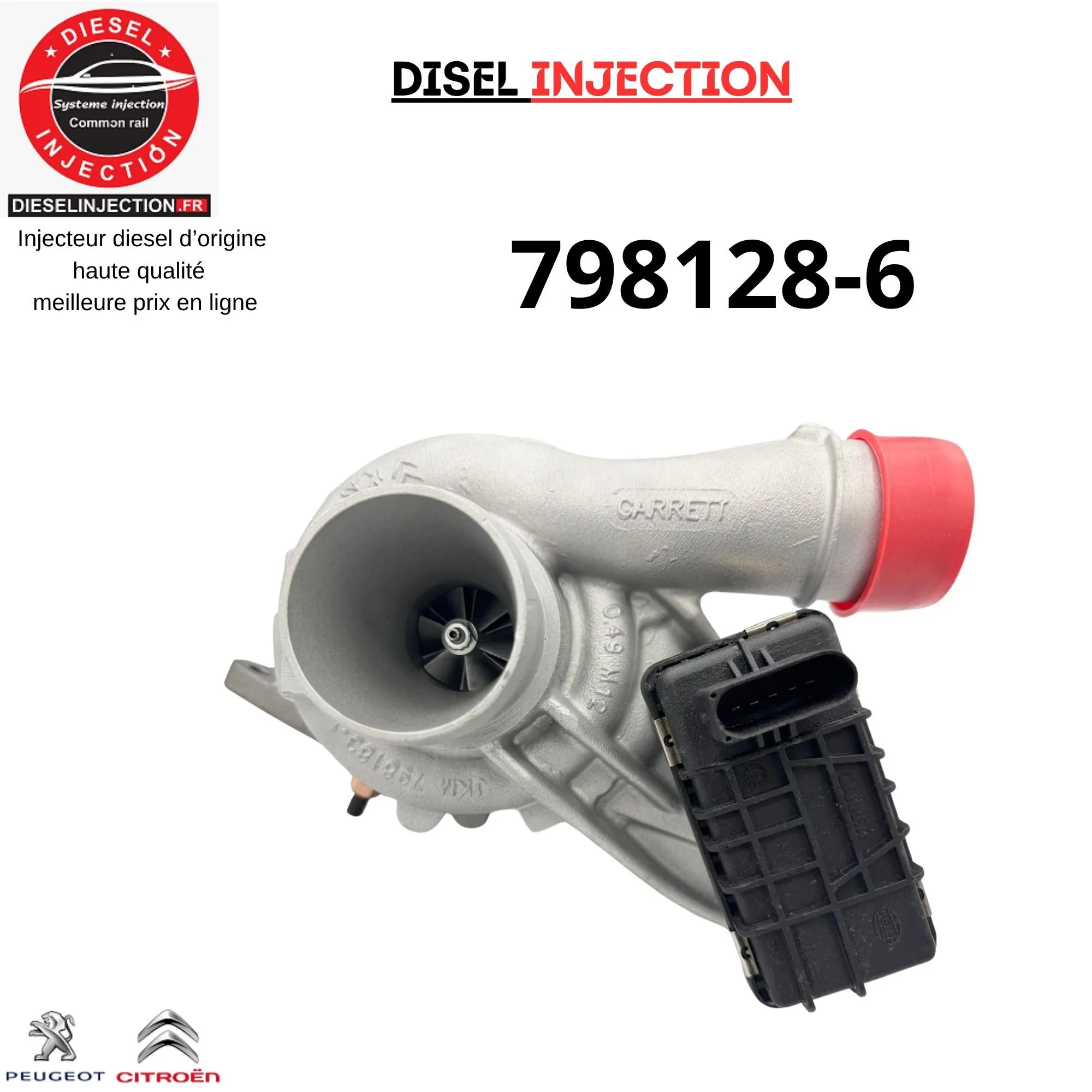 Turbo charger 798128-6 Citroen Jumper 2.2 HDI 110 130 150 cv7981286 798128-5006S 9676934380