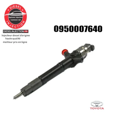 Injecteur DENSO 23670-0r020 Neuf095000-7640 / 23670-0r020 DCRI107640