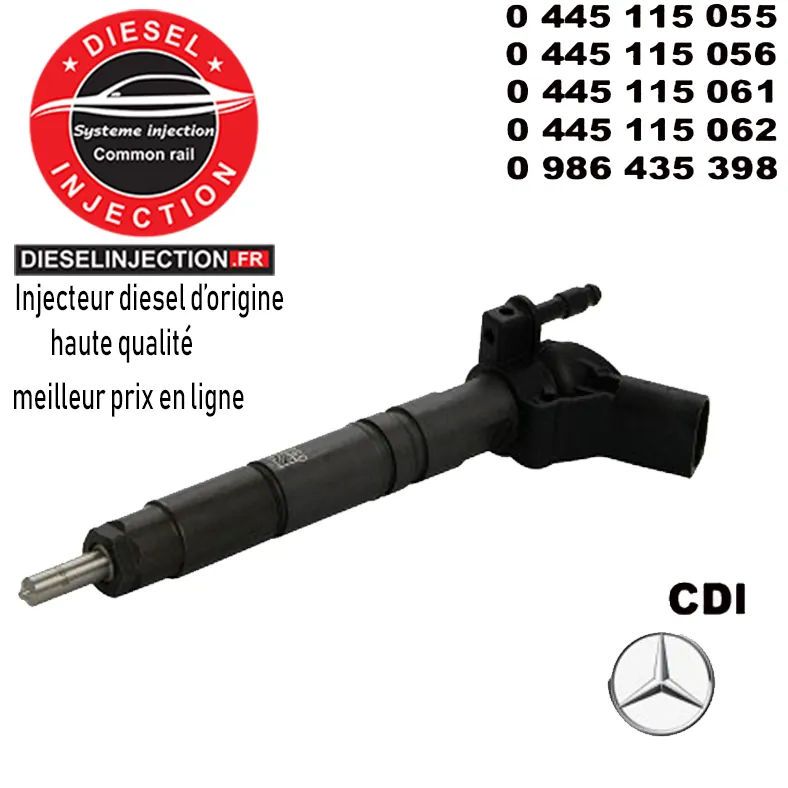 Injecteur bosch piezo 0445115061 - 0445115062 Neuf0445115061