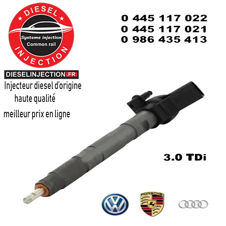 Injecteur bosch piezo 0445117022 - 0445117076 Neuf0445117022 0445117021 0445117076
