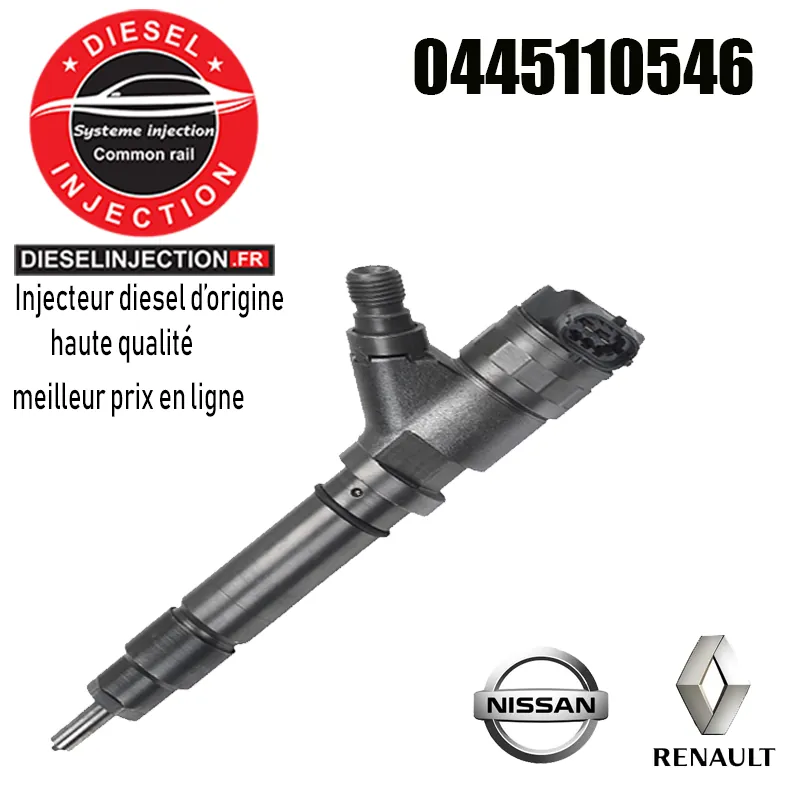 Injecteur bosch 0445110546 - 166007885R neuf0445110546