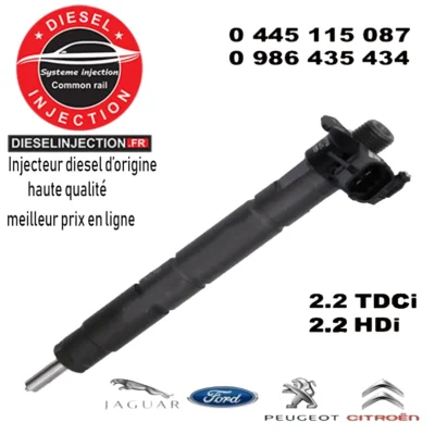 Injecteur bosch piezo 0445115087 - 0445115088 neuf0445115087