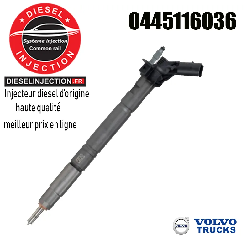 Injecteur bosch piezo 0445116036 - 0986435408 Neuf0445116036