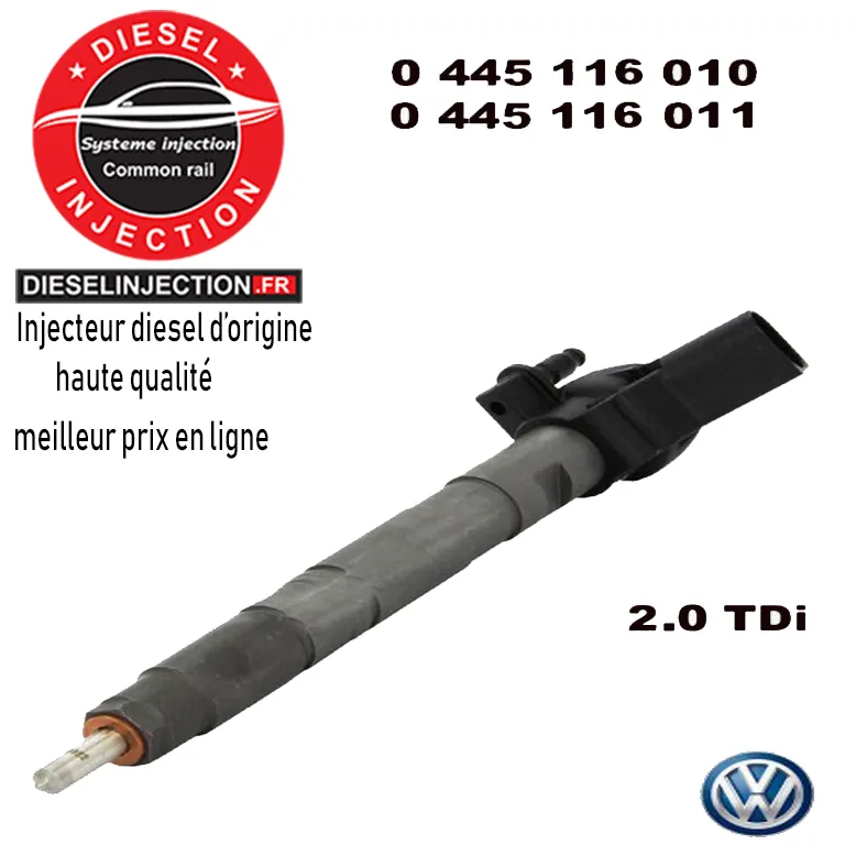 Injecteur bosch piezo 0445116010 - 0445116011 Neuf0445116010