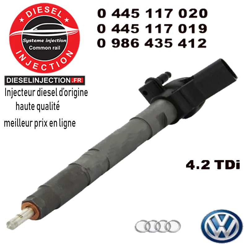 Injecteur bosch piezo 0445117020 - 0445117019 Neuf0445117020