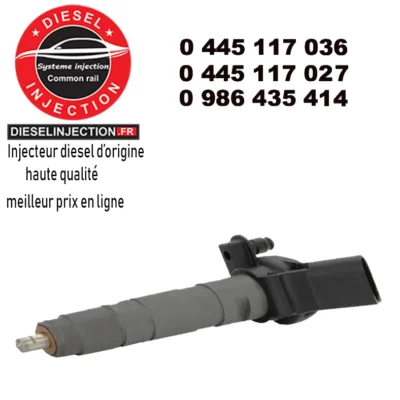 Injecteur bosch piezo 0445117036 - 0445117025 Neuf0445117036