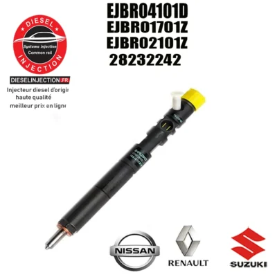 Injecteur DELPHI EJBR04101D - EJBR01701ZEJBR04101D- EJBR02101Z-28232242