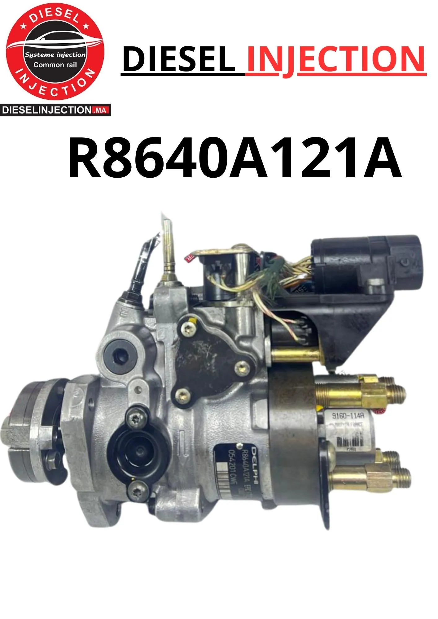 Pompe à injection DELPHI 8640A121A Fiat Doblo 1.9 D