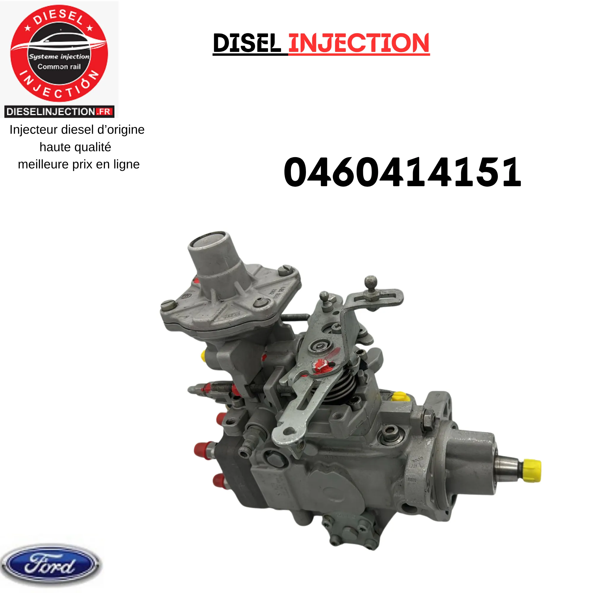 Pompe à injection équivalent BOSCH 0460414151 Ford transit 2l50460414151