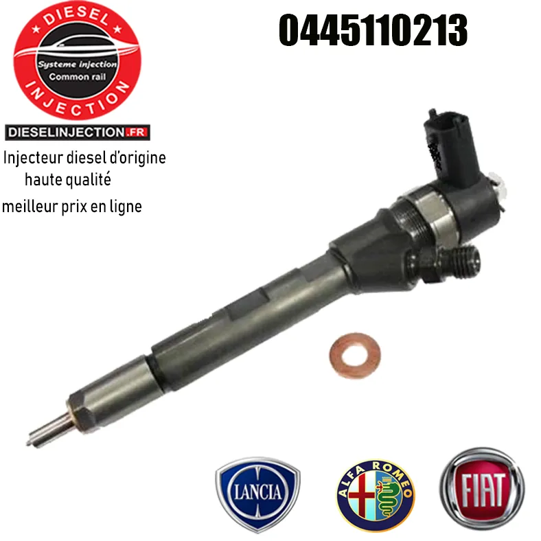 Injecteur bosch 0445110213 - 09864351620445110213 0986435162