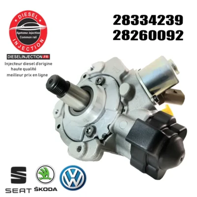 Pompe à haute pression DELPHI 28334239 Neuve28334239- 28260092