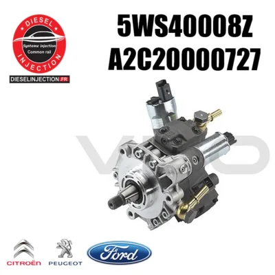 Pompe à haute pression SIEMENS VDO 5WS40008-Z5WS40008Z- 5WS40008- A2C20000727