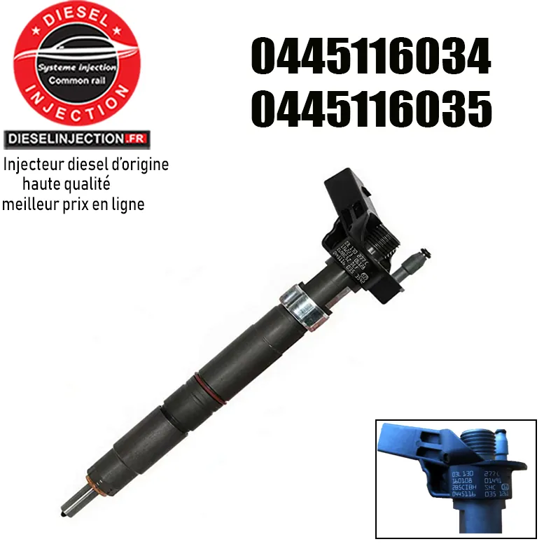 Injecteur bosch piezo 0445116034 - 0445116035 neuf03l130277C 0445116034 0445116035