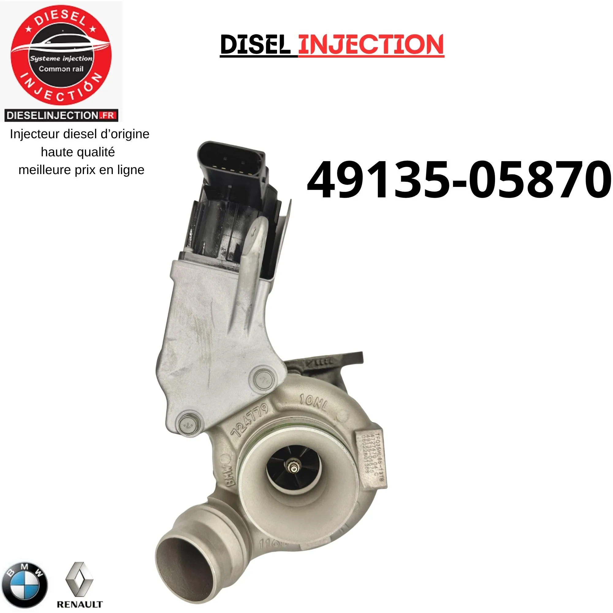 Turbo Compresseur 49135-05870 Mitsubishi BMW 2.0D9135-05885 49135-05870 4913505875 4913505880