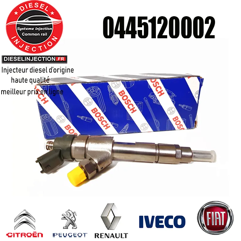 Injecteur bosch 0445120002 - 0986435501 neuf0445120002 , 0986435501