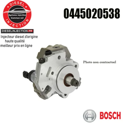 Pompe à haute pression BOSCH 04450205380445020538