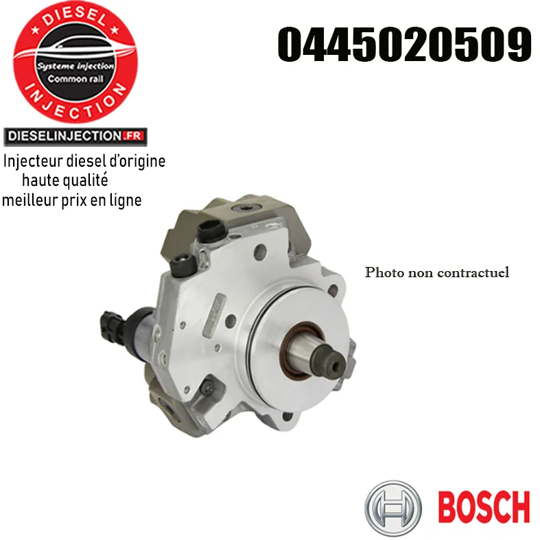 Pompe à haute pression BOSCH CP4 0445020509 Neuve0445020509