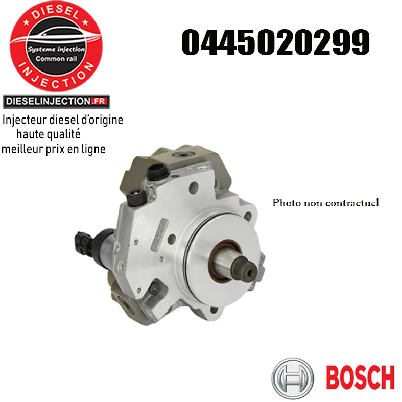 Pompe à haute pression BOSCH 04450202990445020299