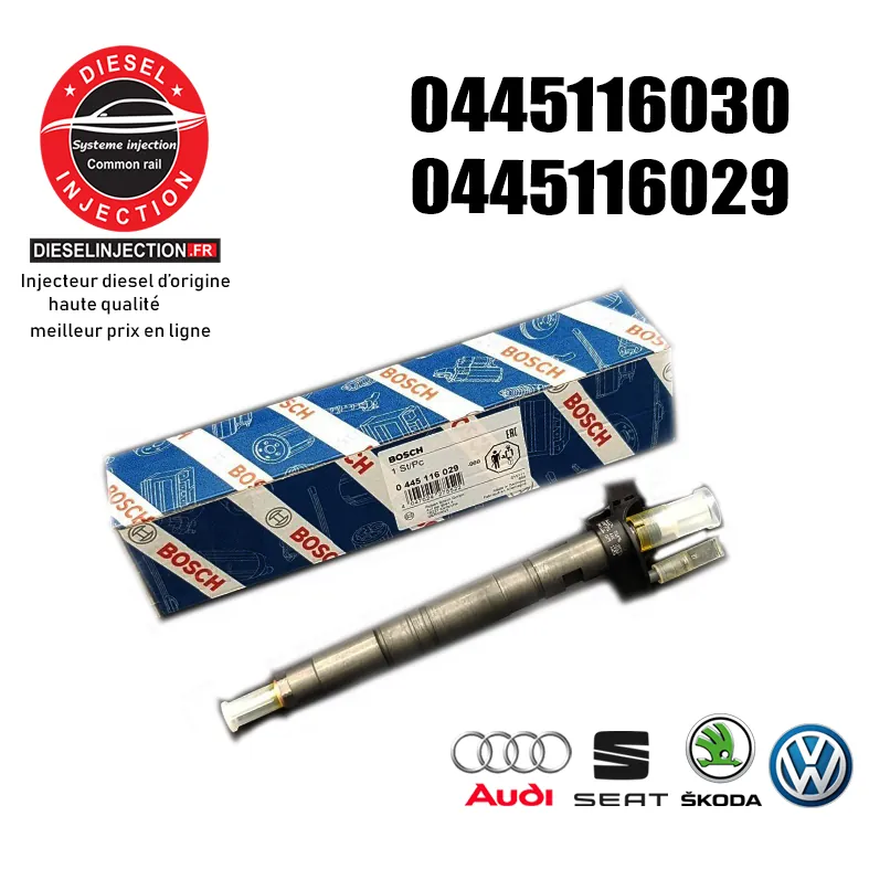 Injecteur bosch piezo 0445116029 - 04451160300445116030 - 0445116029 03L130277