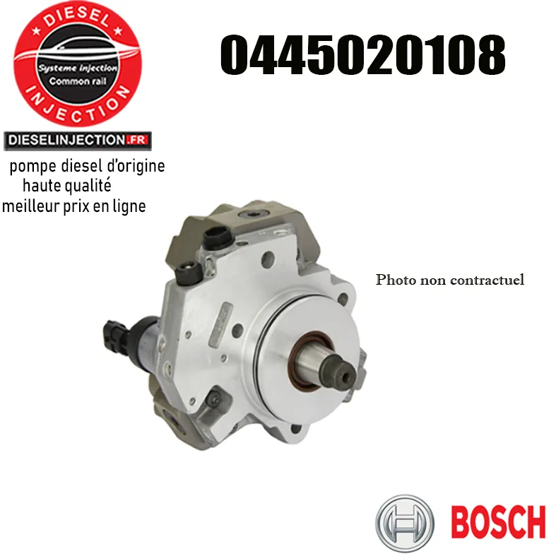 Pompe à haute pression BOSCH 04450201080445020108