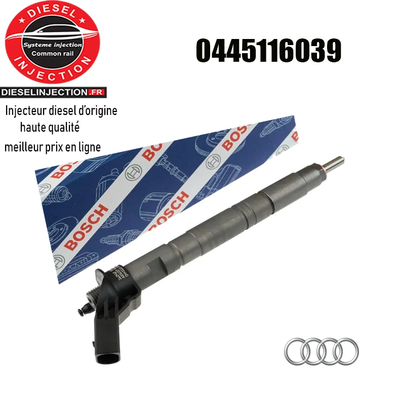 Injecteur Bosch piezo 0445116039 - 04451160400445116039- 0 445 116 040