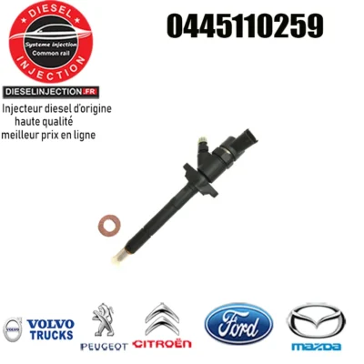 Injecteur bosch 0445110259 - 09864351260445110259
