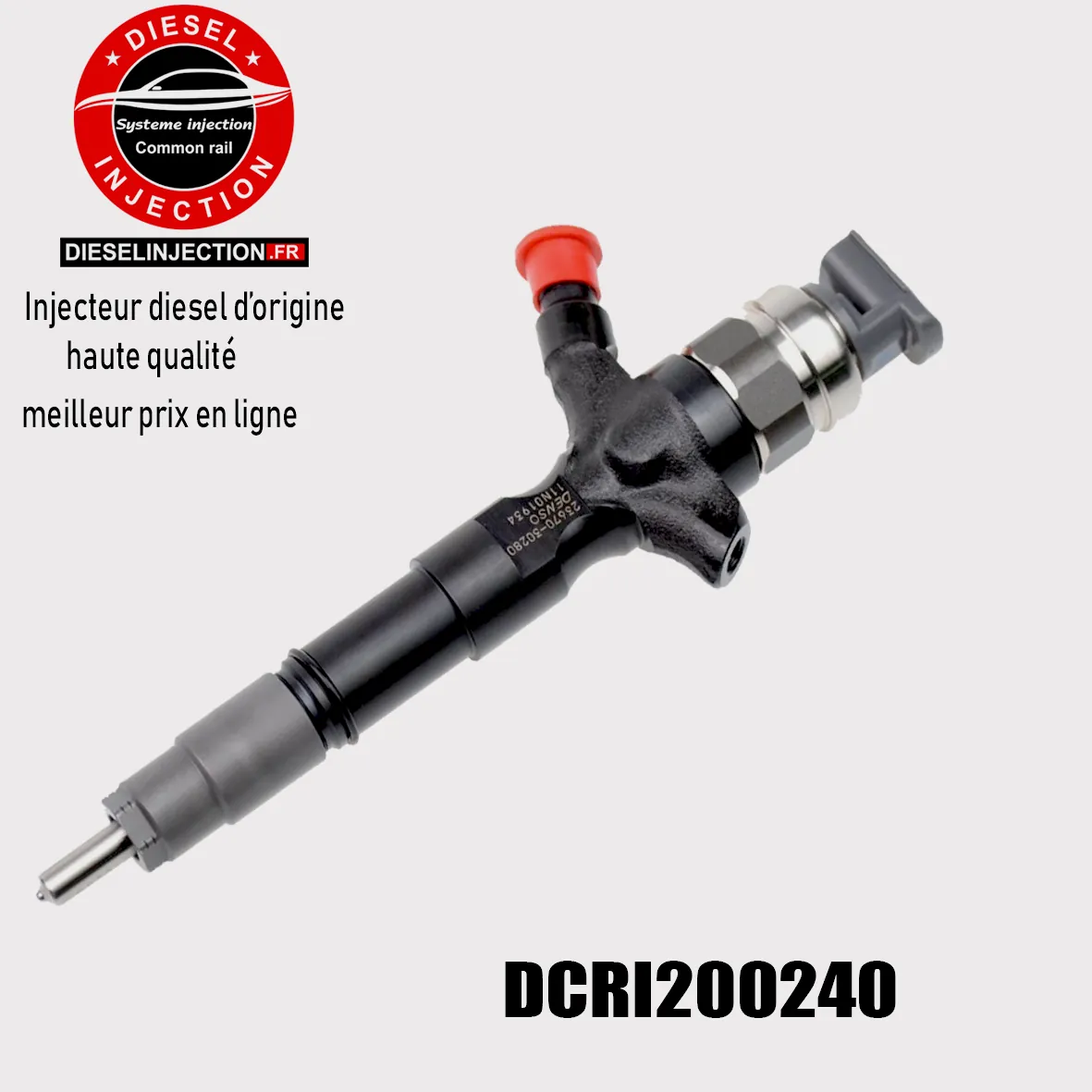 Injecteur DENSO DCRI200240DCRI200240 295900-0240 , 23670-30170 , 23670-39445