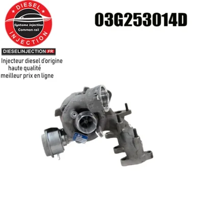 Turbo 1L9 TDI 105 cv moteur BLS pour Seat Ibiza ref 03G253014D / 03G253014DX03G253014D / 03G253014DX