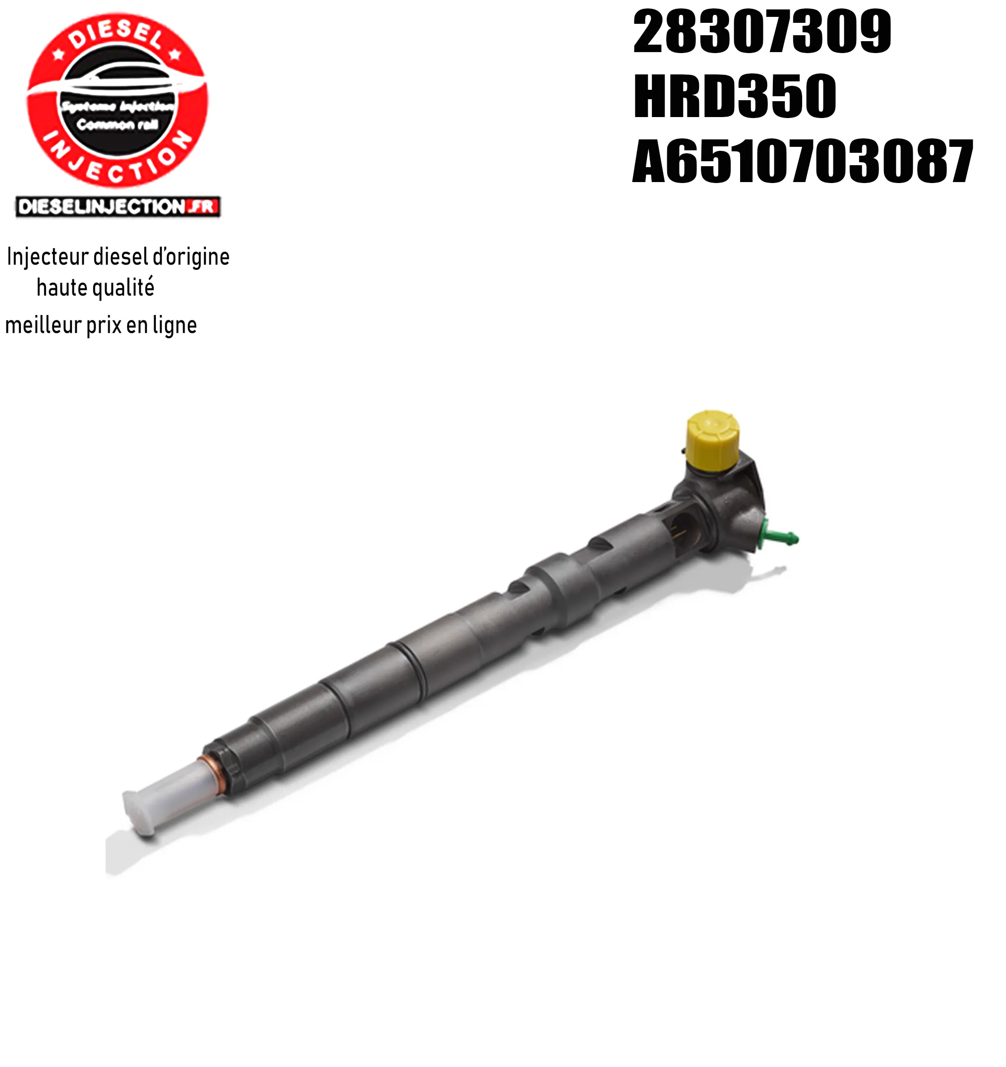 Injecteur DELPHI 28307309 Neuf28307309 HRD350 A6510703087