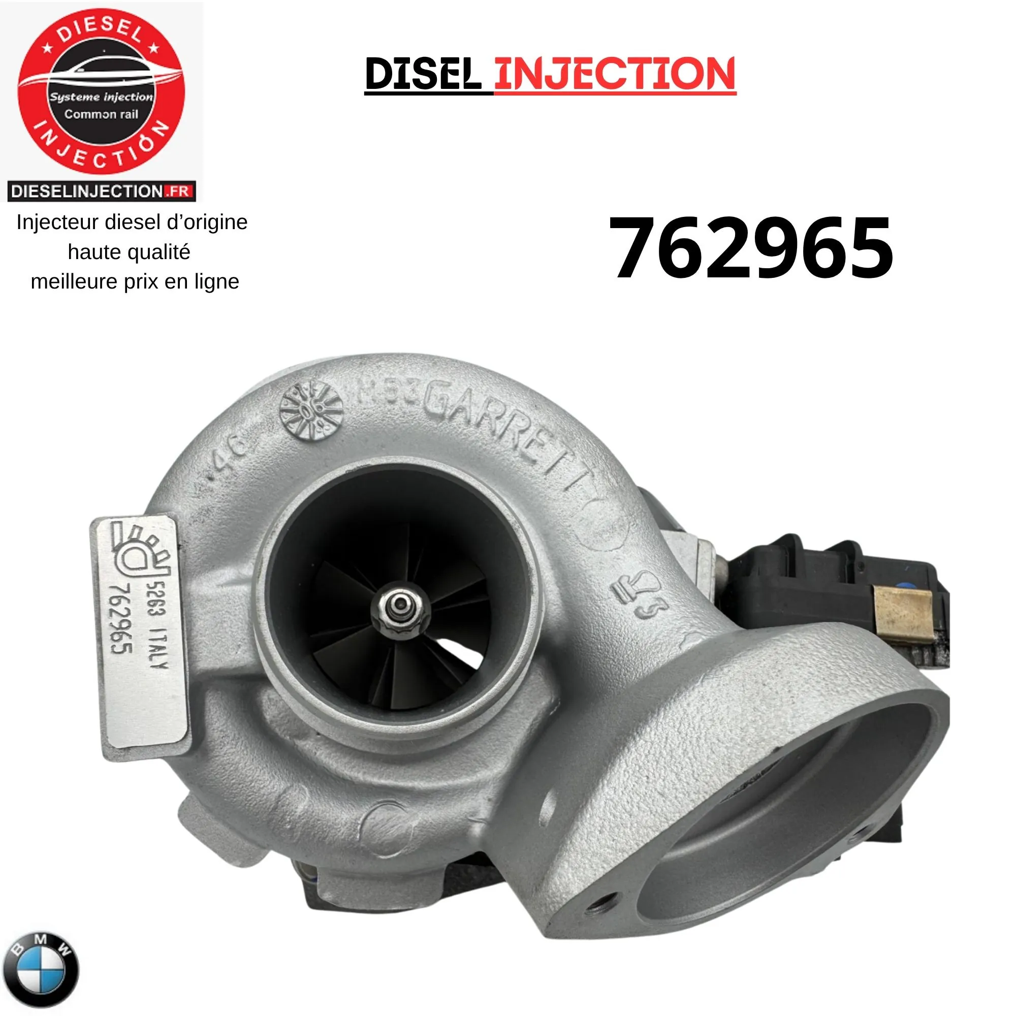 Turbo charger 762965 BMW 520D X3 2.0L 762965-5017S762965 11657794020H 7629650002
