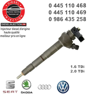 Injecteur bosch 0445110469 - 04451104680445110468 - 0445110469