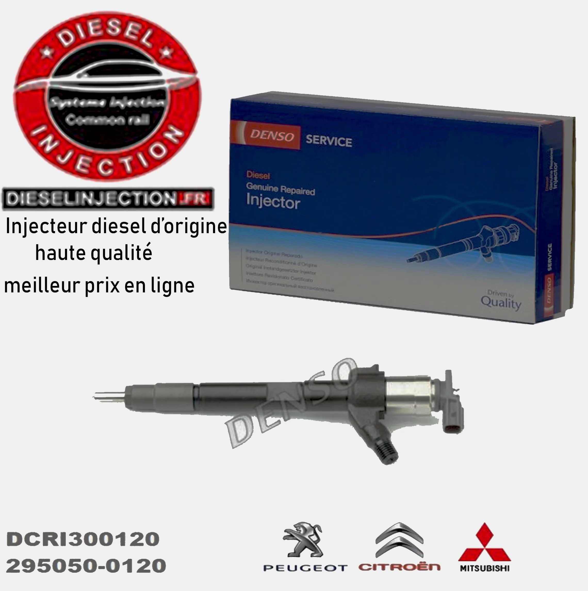 Injecteur DENSO DCRI300120 NeufDCRI300120