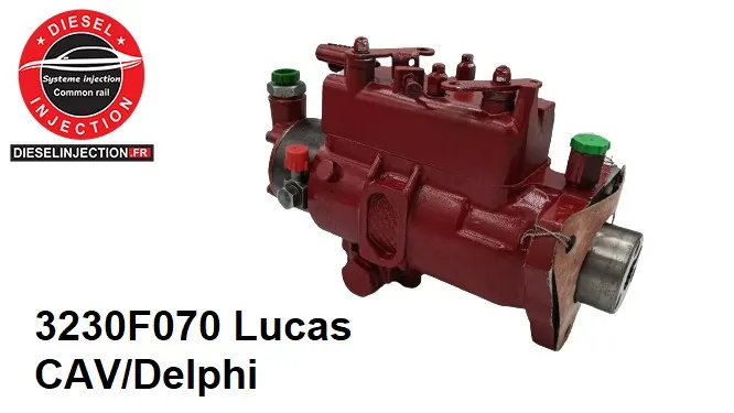 Pompe à injection 3230F070 Lucas CAV/Delphi NEUVE36931 3230F070 3230F030