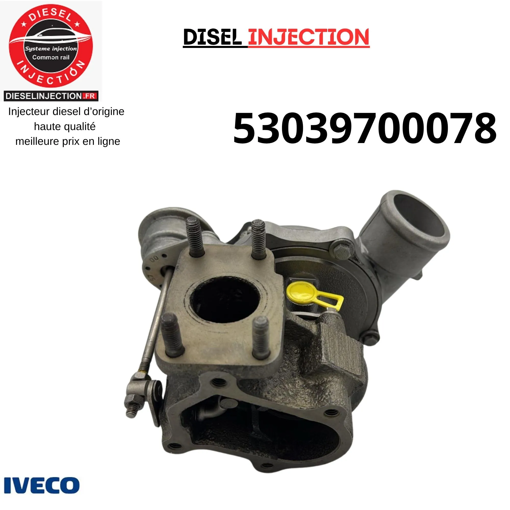 Turbo charger 53039700078 Iveco DAILY 3 2.3 TD53039700078 -504154738 -53039700078
