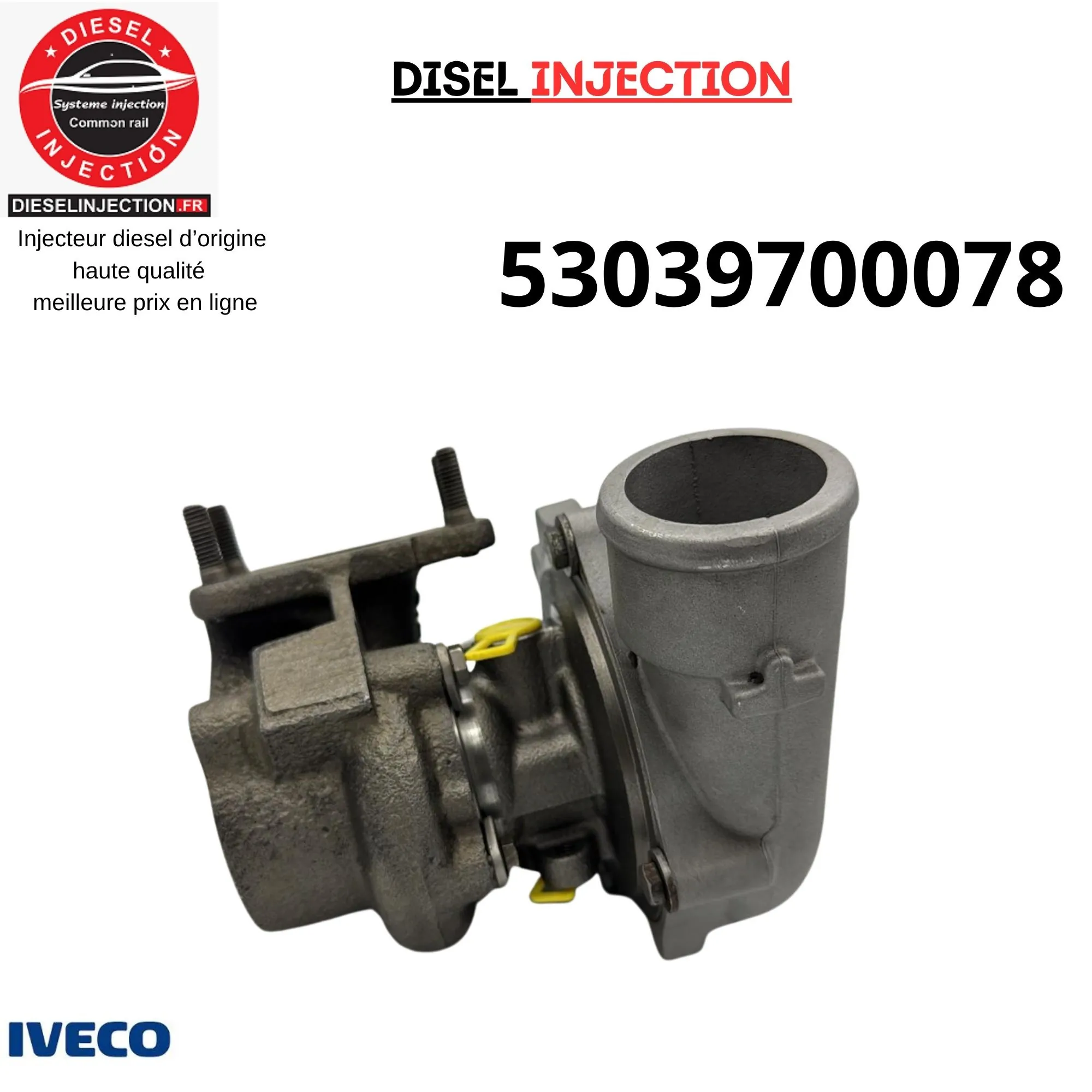 Turbo charger 53039700078 Iveco DAILY 3 2.3 TD53039700078 -504154738 -53039700078