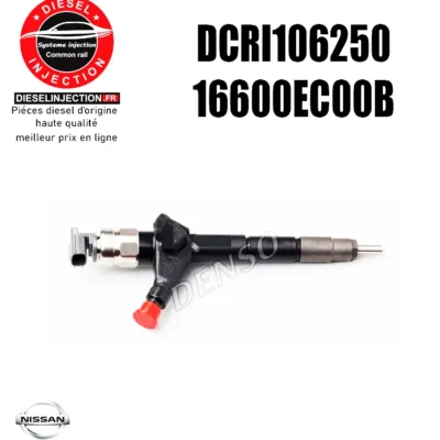 Injecteur DENSO 16600EC00B 095000-6250 DCRI106250 neuf16600EC00B DCRI106250 095000-6250