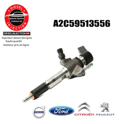 Injecteur Siemens 1L6 HDI 5WS40677 A2C59513556 reconditionnéA2C59513556 1608518380