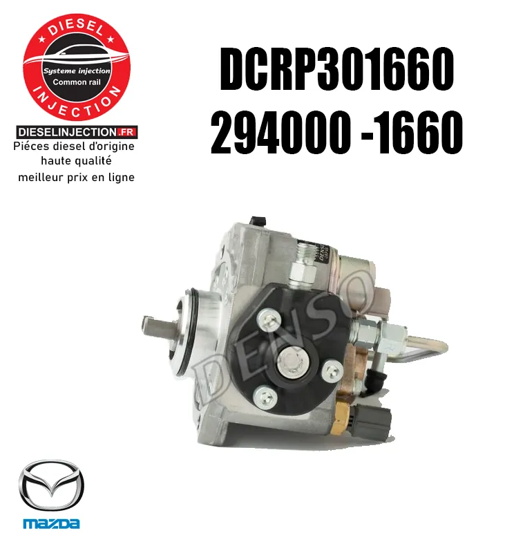 Pompe à haute pression DENSO DCRP301660 NeufDCRP301660, 294000-1661